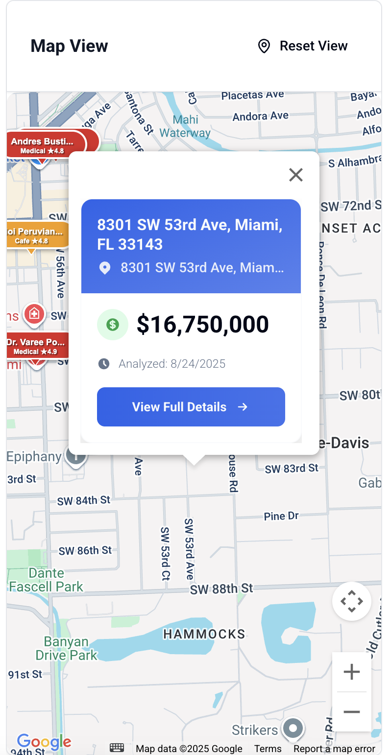 Real-time Map Integration