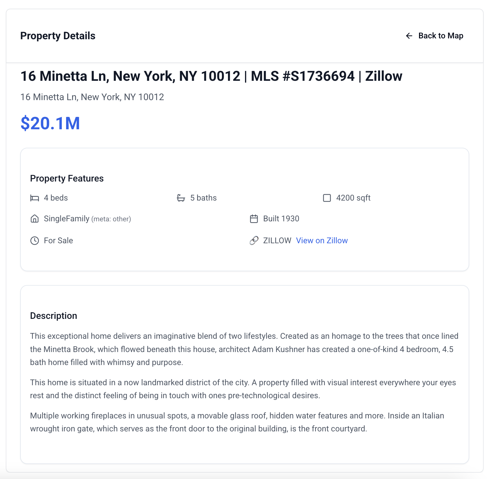 Detailed Property Insights